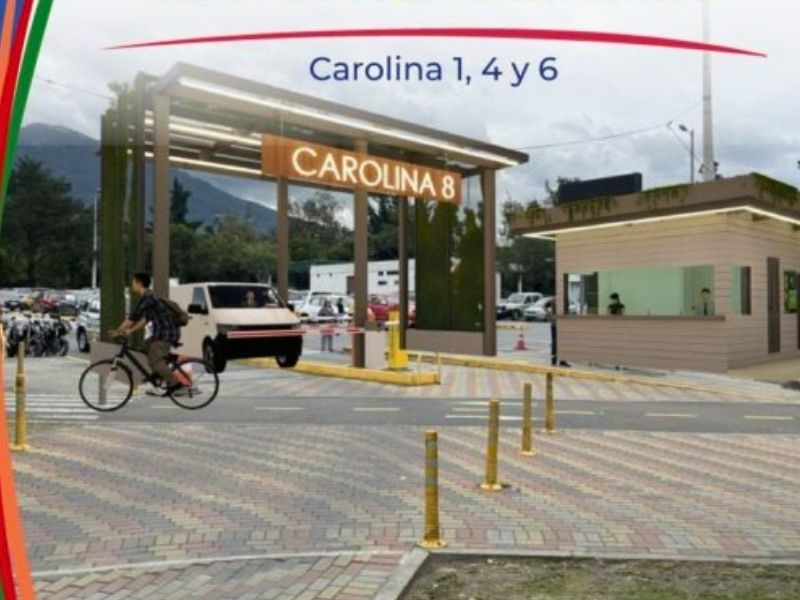 Suspensión temporal del servicio en estacionamientos de La Carolina por modernización