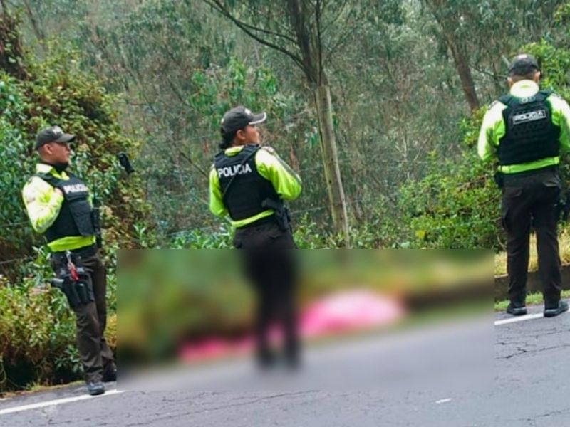 Macabro hallazgo en Quito: Encuentran cuerpo envuelto en sábanas en la vía a Nono