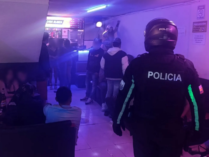 Clausuran night club clandestino en el sur de Quito por insalubridad y falta de permisos