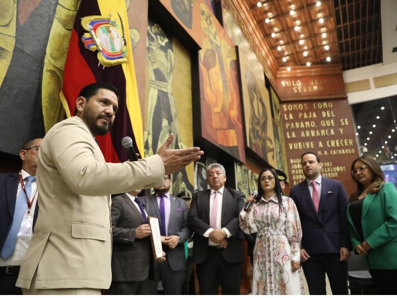 Otto Vera, del PSC, elegido Primer Vicepresidente de la Asamblea 