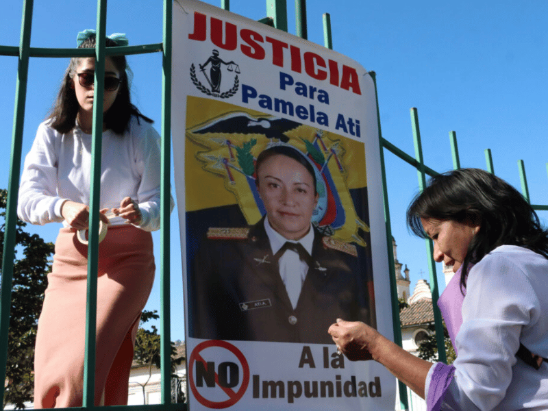 Fiscal ratifica dictamen abstentivo y libera a seis militares en el caso de Pamela Ati