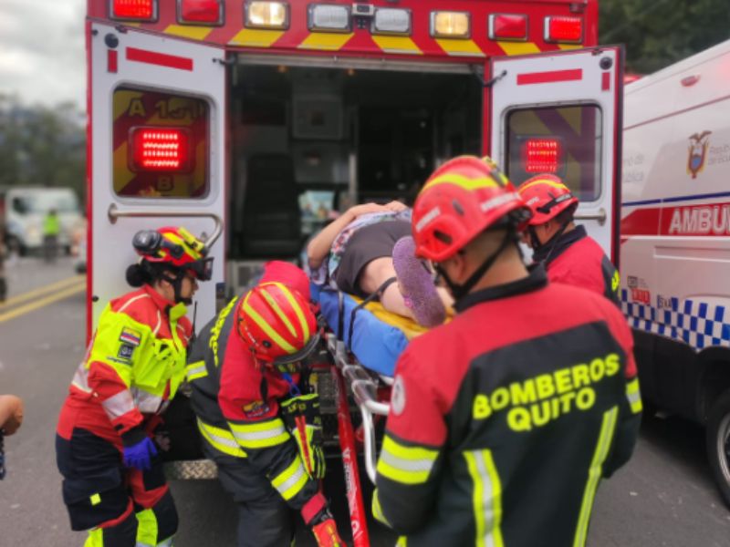 Dos fallecidos y seis heridos en siniestro vial en el sector de Tambillo  