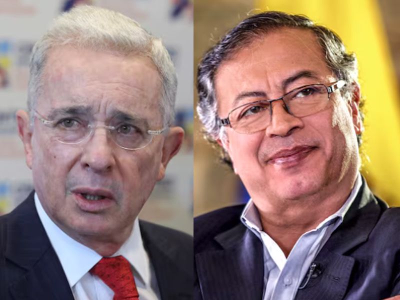 Álvaro Uribe a Petro: ‘Respete… que mientras usted delinquía, yo trabajaba’ 