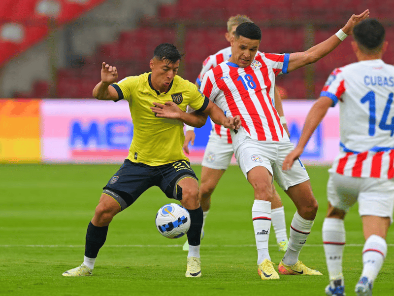 Ecuador empata con Paraguay por las Eliminatorias