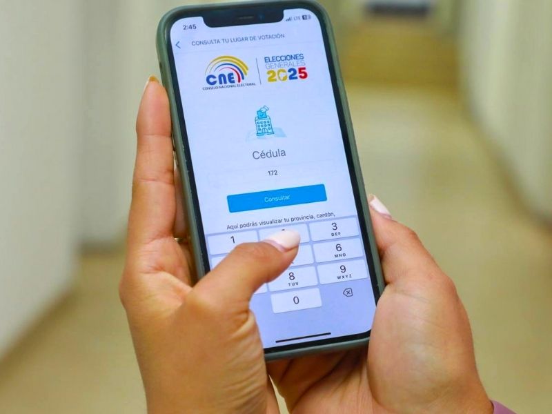 CNE activa call center para consultar lugar de votación ECUADOR EN VIVO