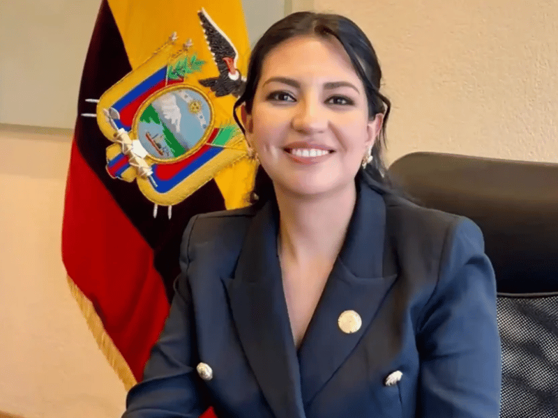 Sariha Moya será la nueva Vicepresidenta encargada tras sanción a Verónica Abad