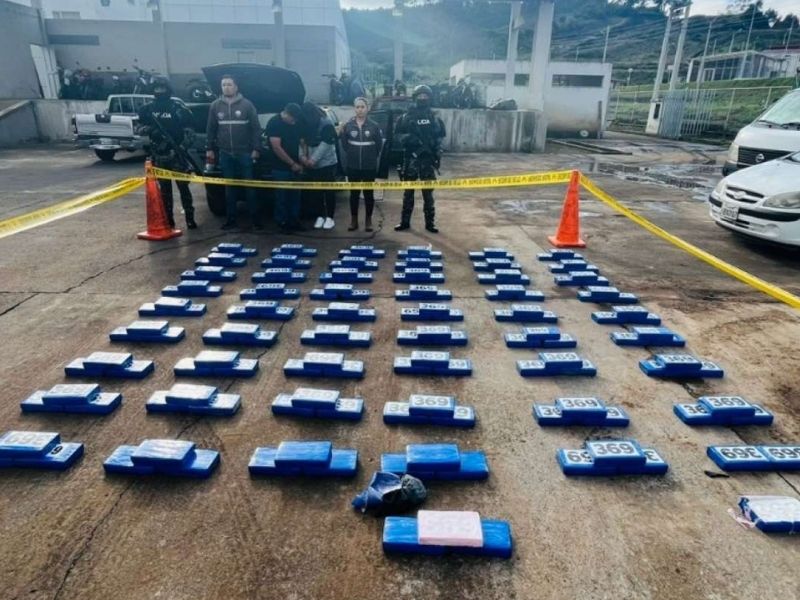 Ecuador reporta una reducción del 17,3% en muertes violentas y récord en incautación de droga