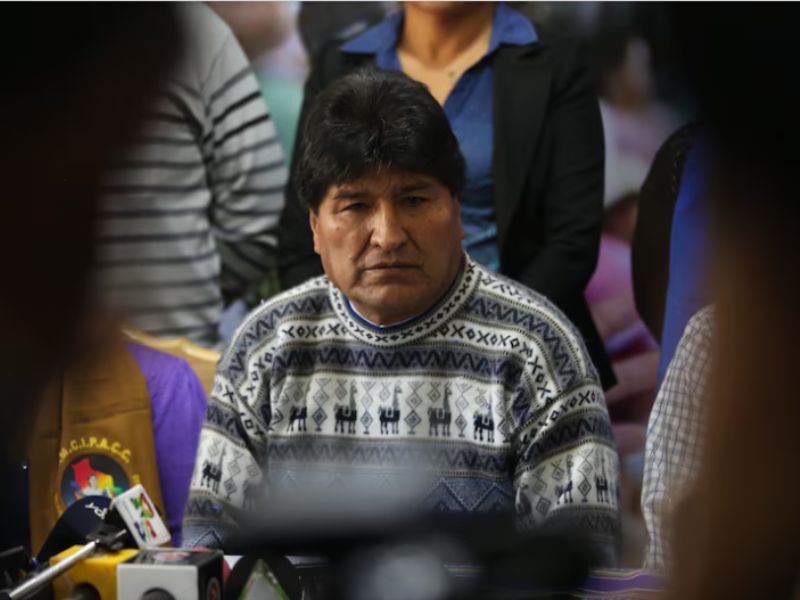 Evo Morales se quedó sin partido y sin la posibilidad de ser candidato 