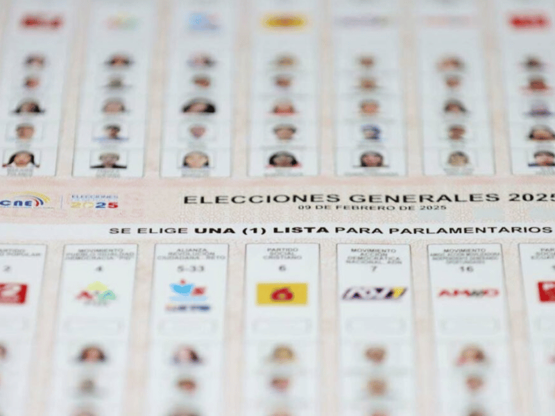 CNE inicia la impresión de papeletas para las elecciones 2025