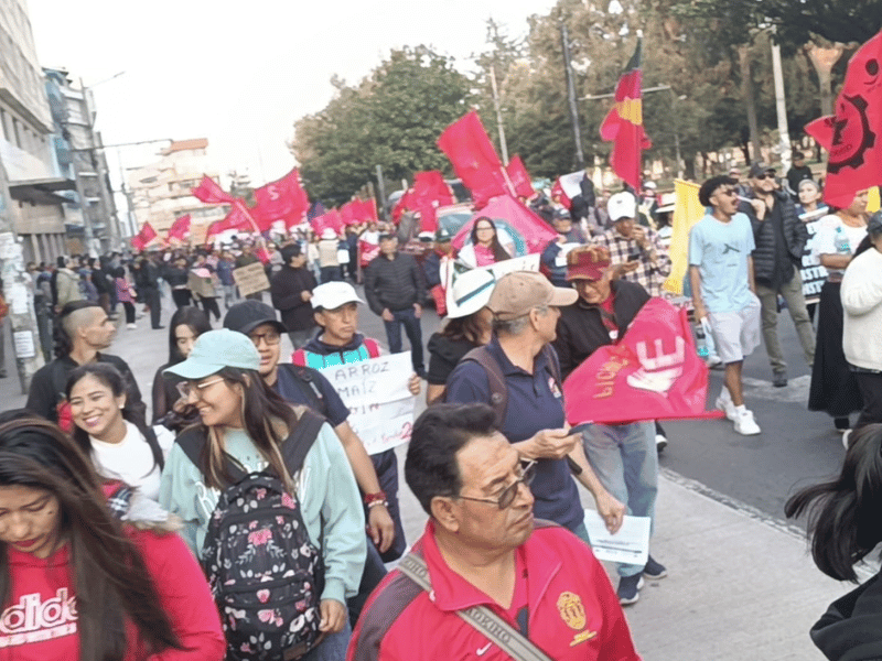 Protestas en contra del gobierno de Daniel Noboa se iniciaron en Quito