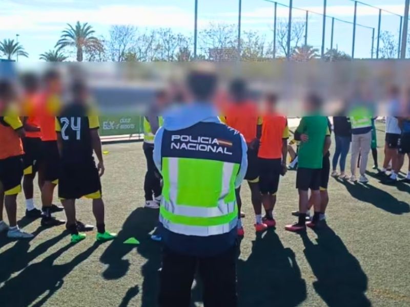 Desmantelan red criminal que estafaba a jóvenes con falsas promesas de éxito en el fútbol