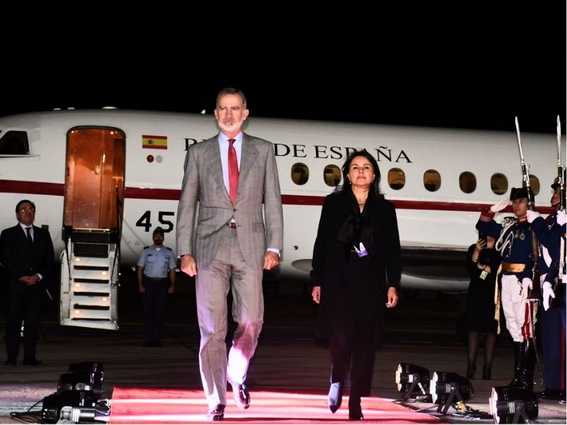 Rey Felipe VI llega a Cuenca para la XXIX Cumbre Iberoamericana