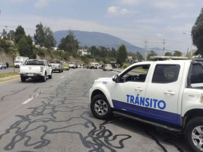 Una persona falleció en un accidente de tránsito en el sector de Carapungo