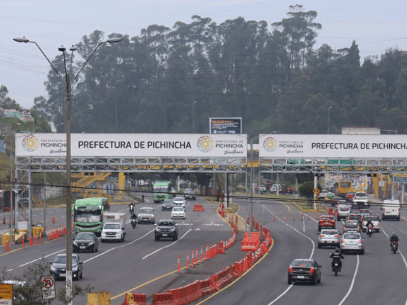 Autopista General Rumiñahui permanecerá cerrada el domingo 8 de diciembre, por obra