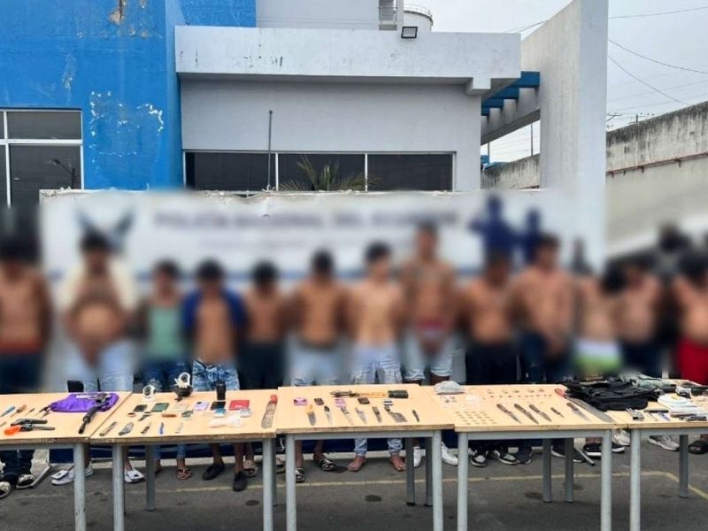 18 miembros de los ‘Chonekillers’ fueron detenidos en Durán