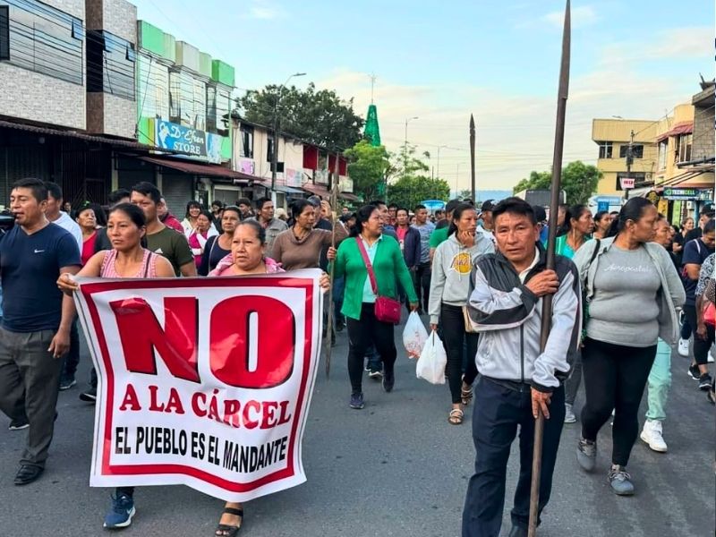 Archidona se levanta contra la cárcel de máxima seguridad en Napo