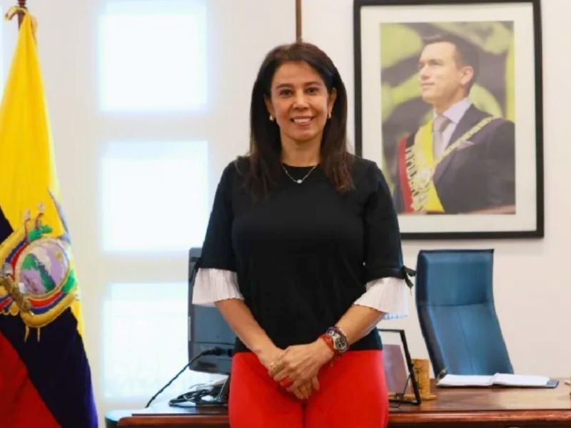 Cynthia Gellibert asume la Presidencia de Ecuador: ‘Es un gusto formar parte de este equipo’