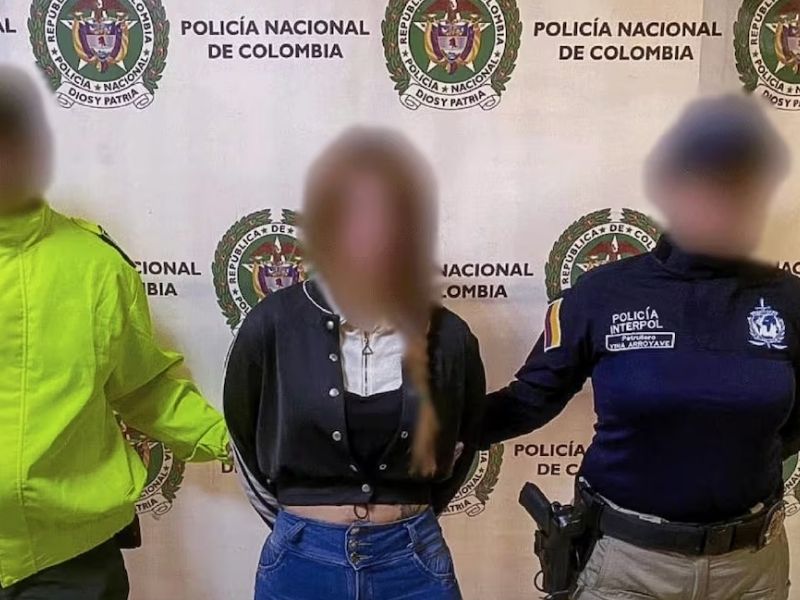 Detienen en Colombia a expareja de Junior Roldán por presunto lavado de activos