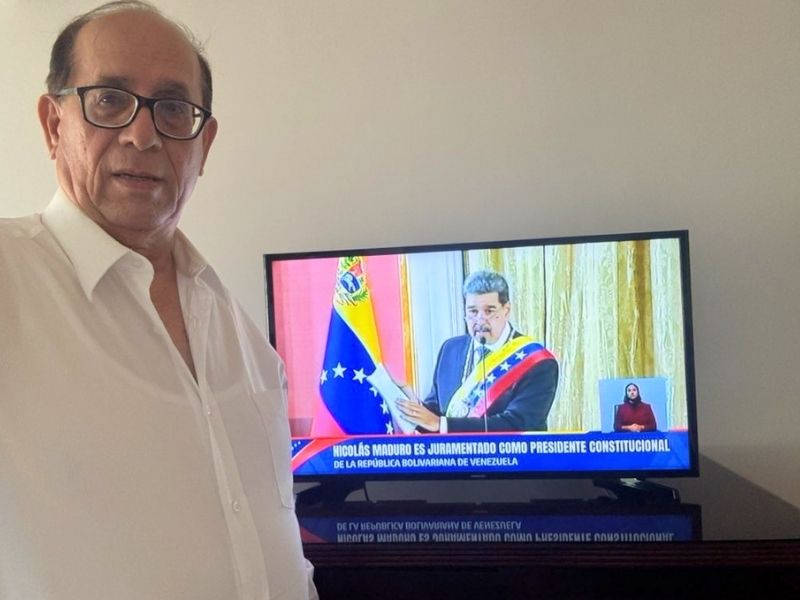 Eduardo Franco Loor asegura no haber sido invitado a la posesión de Nicolás Maduro