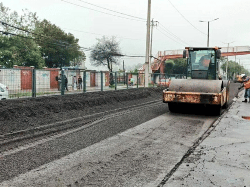 Continúan los trabajos de rehabilitación en la avenida Galo Plaza Lasso de Quito