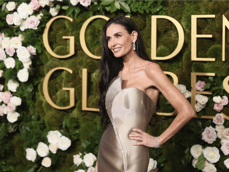 Demi Moore tras su triunfo en los Globo de Oro: ‘Es la primera vez que gano algo como actriz’