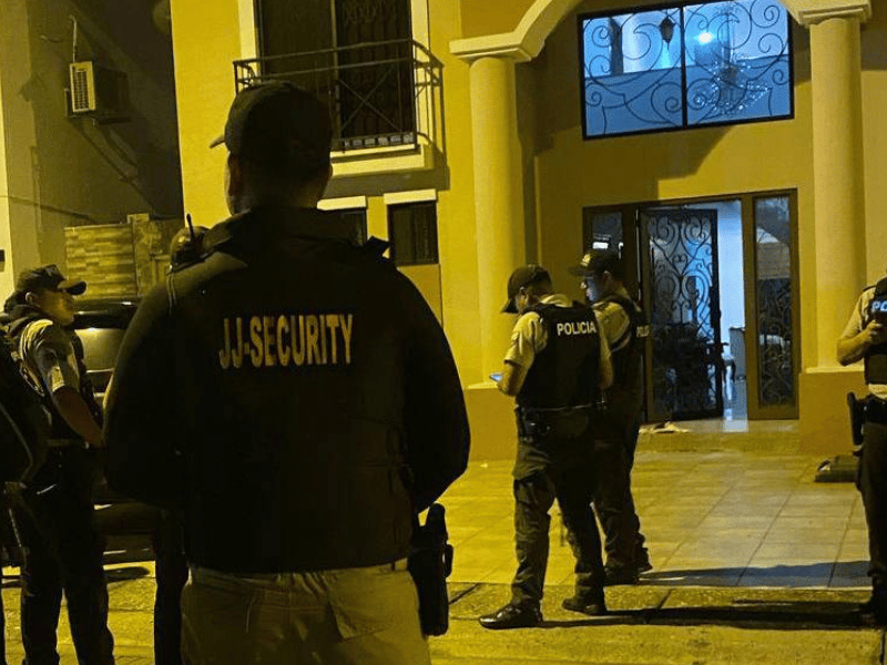 Tres personas son asesinadas en una casa de Ciudad Celeste, en Samborondón