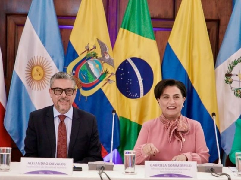 Ecuador asume presidencia pro tempore del Consenso de Brasilia