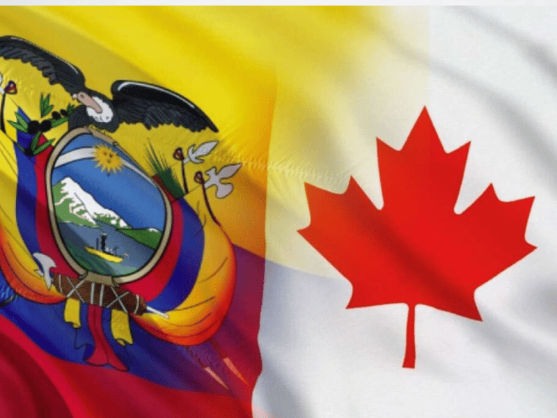 Ecuador firma acuerdo comercial con Canadá