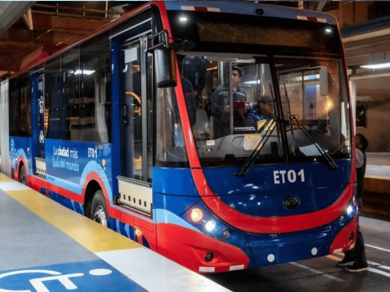 Trolebuses eléctricos circularán en Quito desde el próximo 31 de marzo