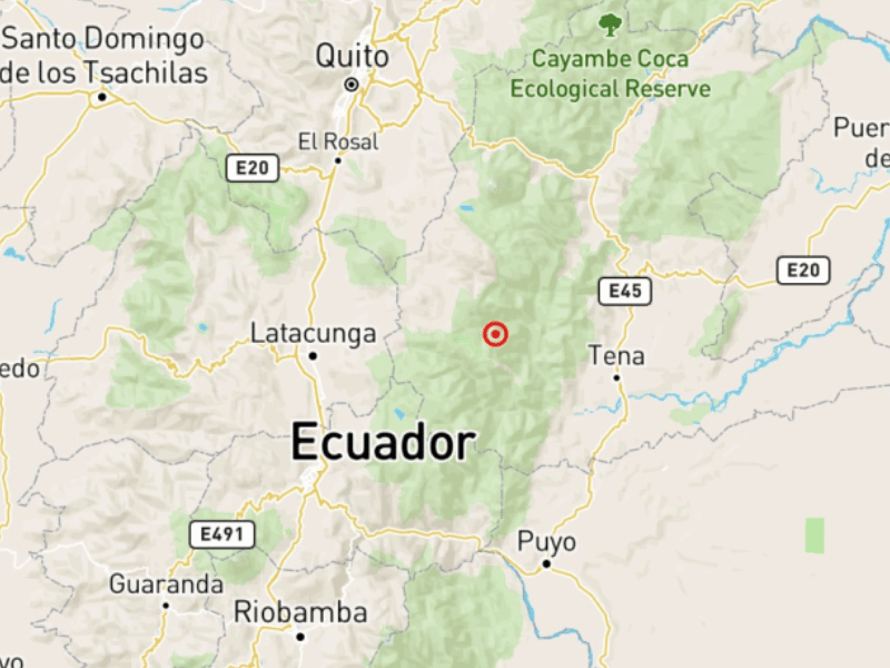 Dos sismos sacuden Ecuador al inicio de febrero