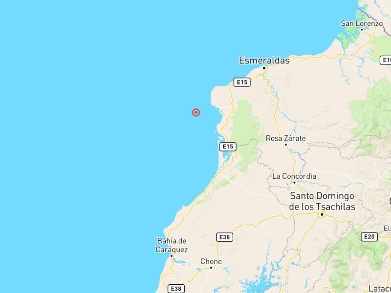 Sismo en Esmeraldas: temblor de 3.7 en medio de emergencia por derrame de petróleo