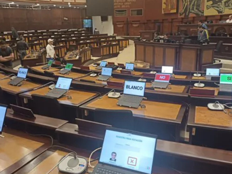 Asamblea Nacional instala nuevas laptops con medidas de seguridad para legisladores