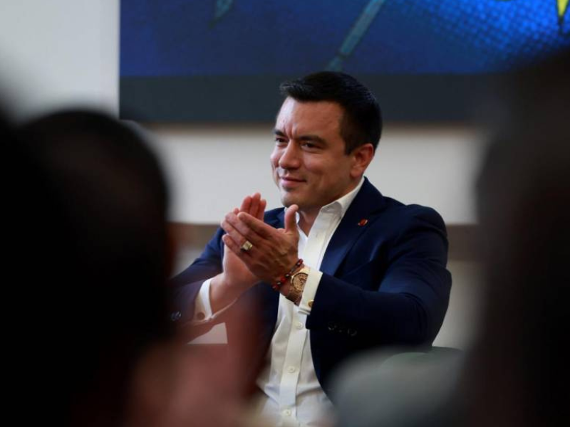 Daniel Noboa saluda al nuevo Papa León XVI y expresa esperanza en su pontificado