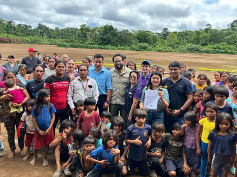 Niños de Taisha se recuperan de leptospirosis y regresan a su comunidad