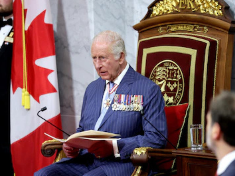 El rey Carlos III reafirma la soberanía de Canadá en medio de tensiones con Estados Unidos