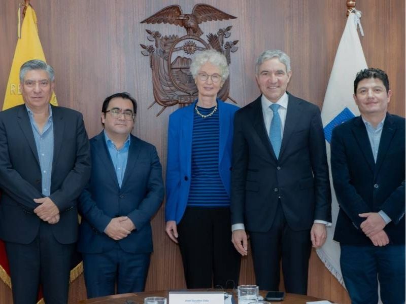 Por primera vez en Ecuador: líderes del Tribunal Constitucional de Alemania visitan la Corte Constitucional