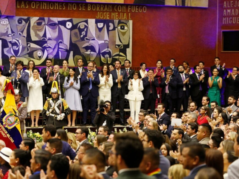 Daniel Noboa oficializa cambios en su gabinete ministerial