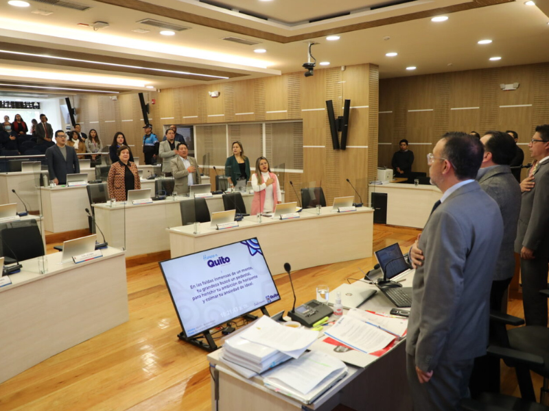 Quito define las nuevas comisiones del Concejo Metropolitano para el período 2025-2027