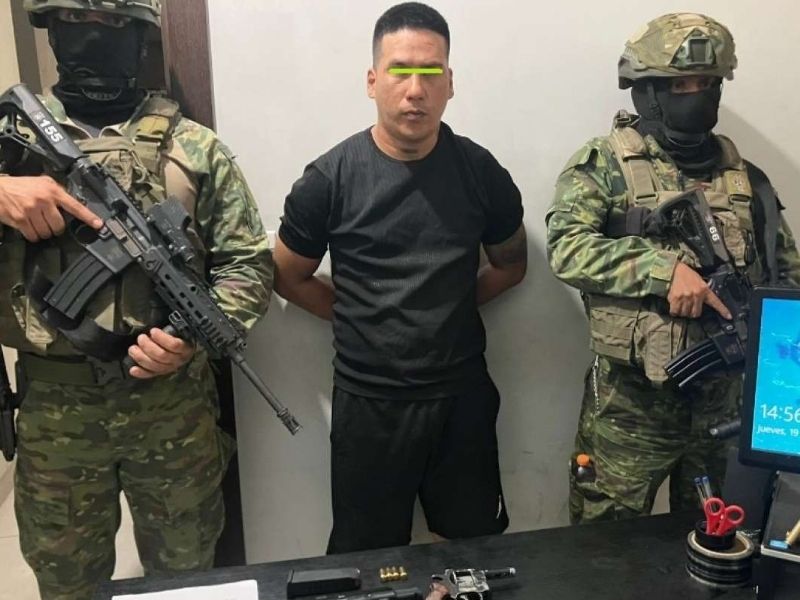 Cae alias ‘Chino Boris’, presunto miembro de Los Lobos, durante operativo en Quevedo