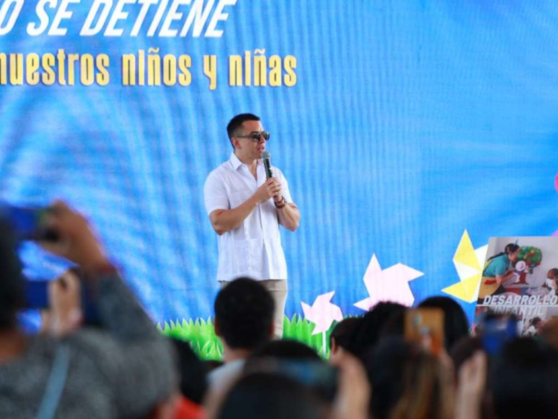 Gobierno invierte USD 44 millones en programas para la niñez en pobreza extrema