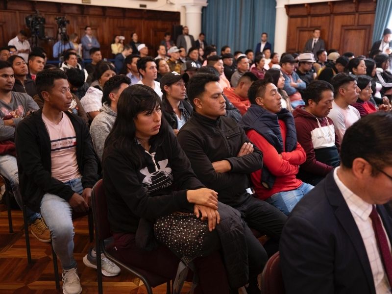 120 agricultores ecuatorianos viajan a España para trabajar en programa de migración circular