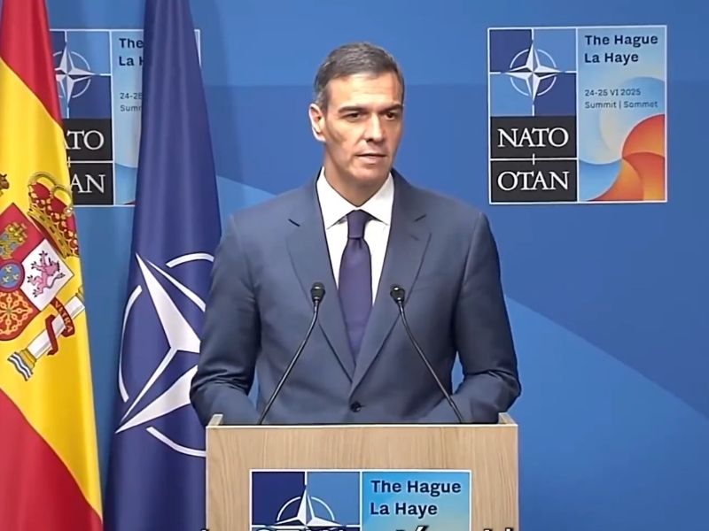 Sánchez se planta ante Trump y queda aislado por negarse al gasto militar del 5%