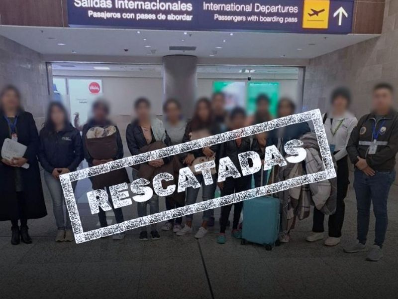 Ocho víctimas de explotación sexual en Ecuador fueron repatriadas
