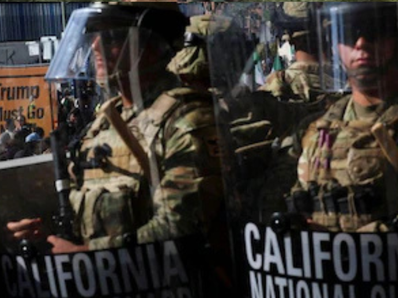 Trump ordena el despliegue de tropas federales en Los Ángeles tras violentas protestas contra redadas migratorias