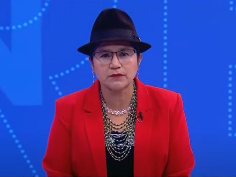 Cecilia Velasque insta al nuevo líder de la Conaie a unir al movimiento indígena