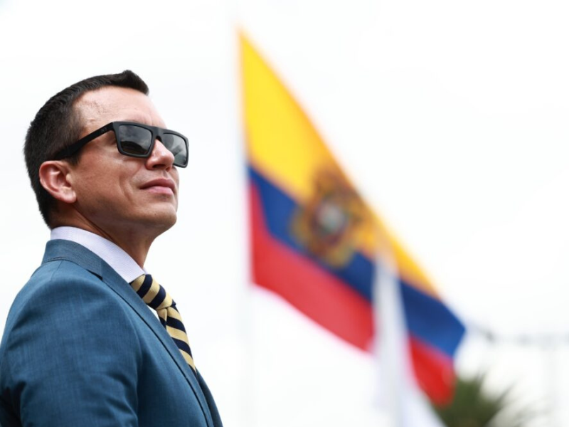 Noboa presenta proyecto urgente para regular fundaciones y combatir lavado de activos