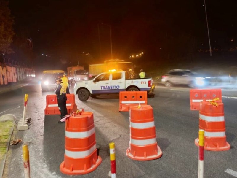 Contraflujo en la avenida Occidental marca nueva fase del intercambiador Mariana de Jesús