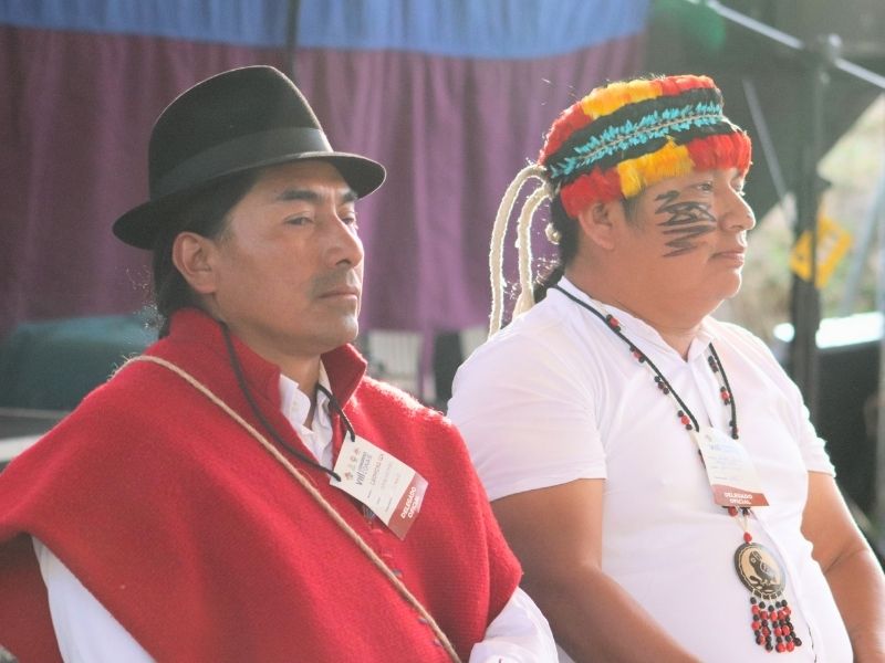 Leonidas Iza felicita a Marlon Vargas, su polémico sucesor en la Conaie