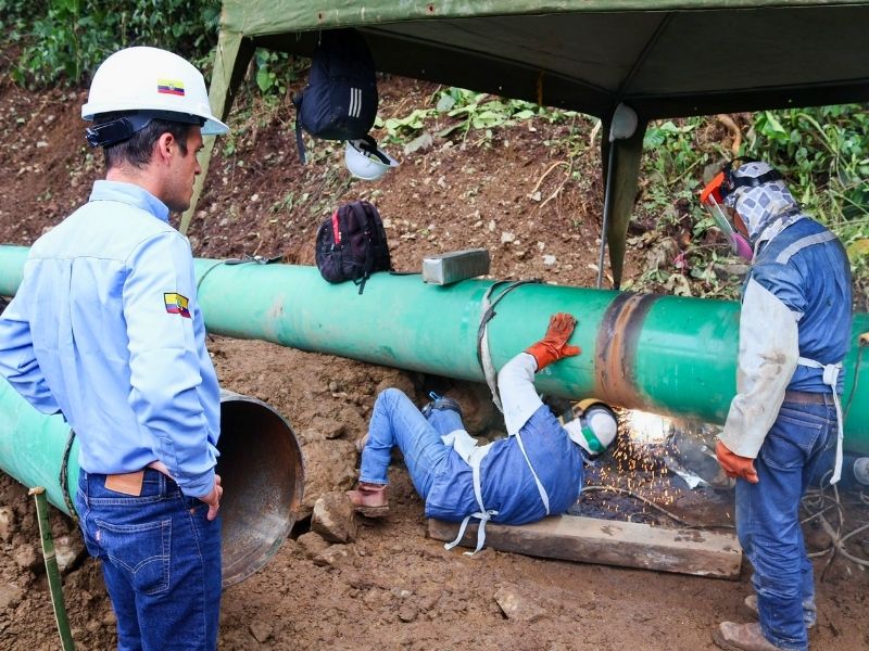 El SOTE reanuda bombeo de crudo tras un mes de paralización