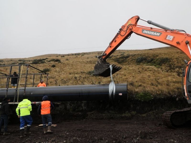El sur de Quito seguirá sin agua hasta el martes, confirma Pabel Muñoz